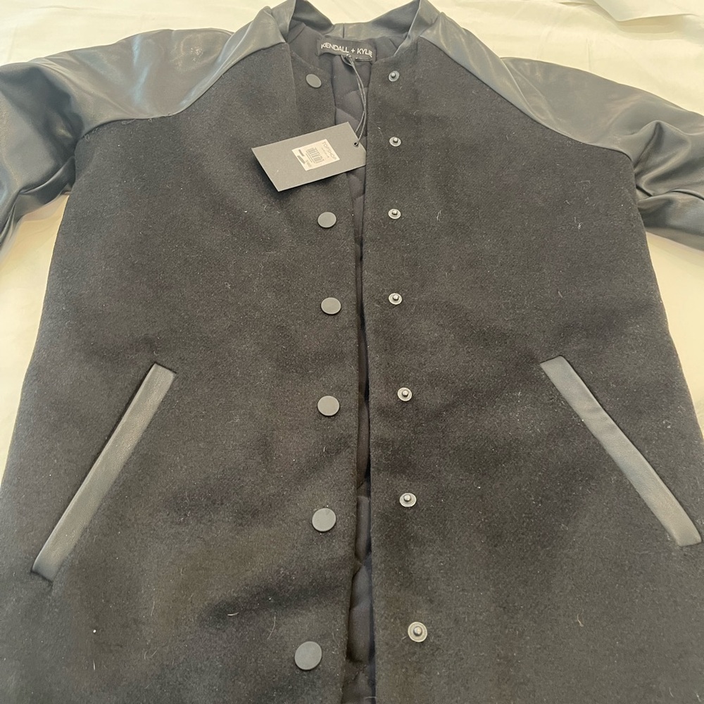 This is a Kendall and Kylie long bomber jacket! Brand new